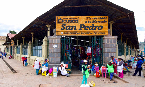 Mercado de San Pedro Cusco