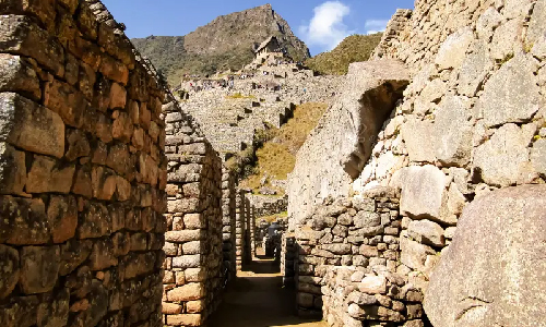 Machu Picchu residential area